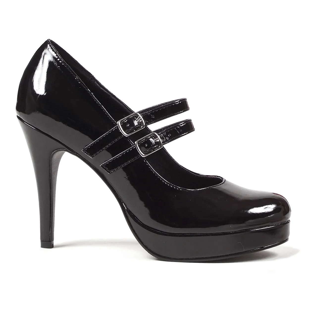 421-JANE 4" Double Strap Mary Jane