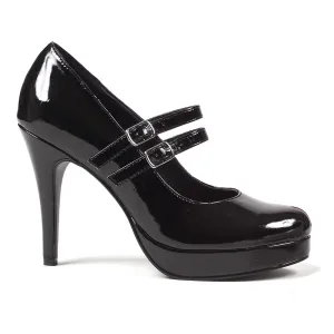 421-JANE 4" Double Strap Mary Jane