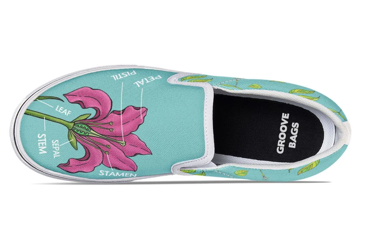 Botany Diagram Slip-On Shoes