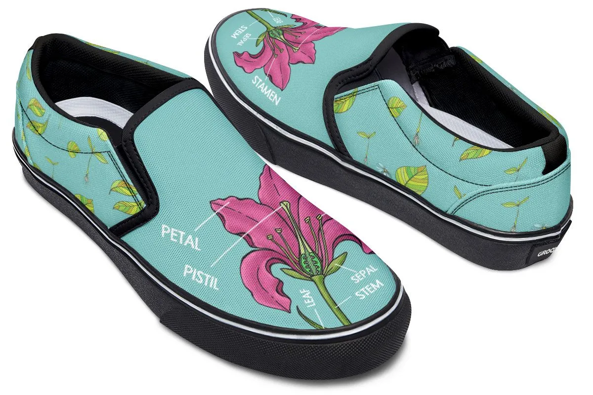 Botany Diagram Slip-On Shoes