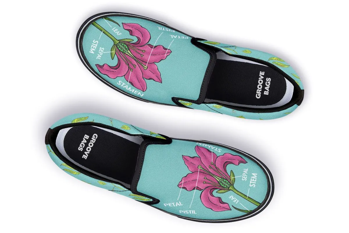 Botany Diagram Slip-On Shoes