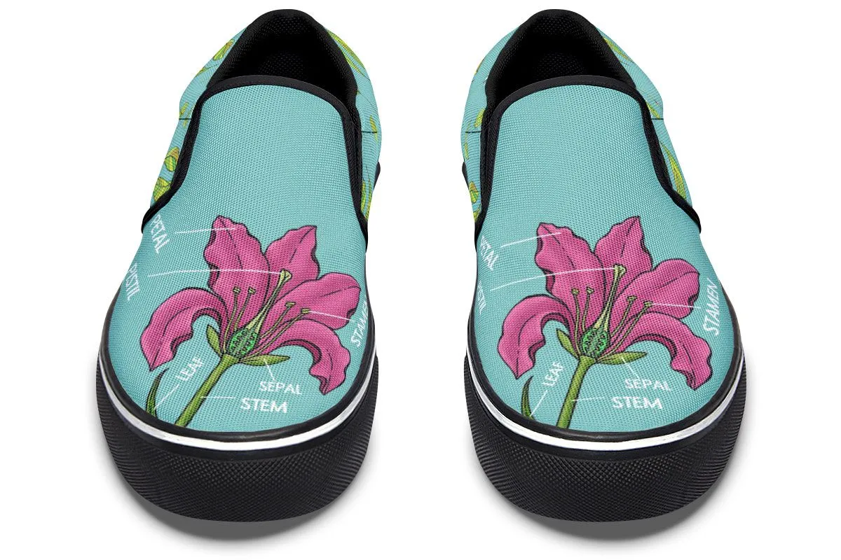 Botany Diagram Slip-On Shoes
