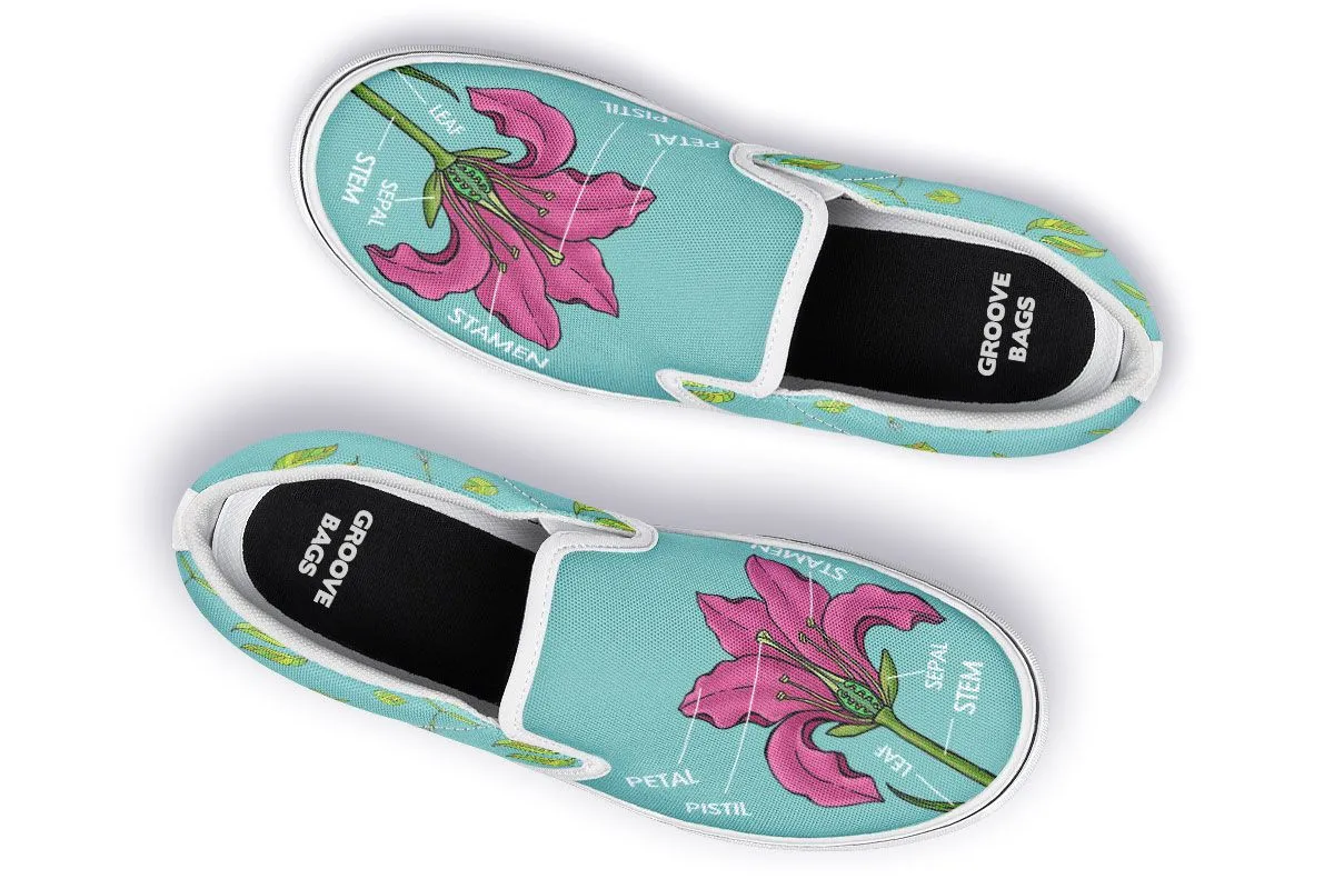 Botany Diagram Slip-On Shoes
