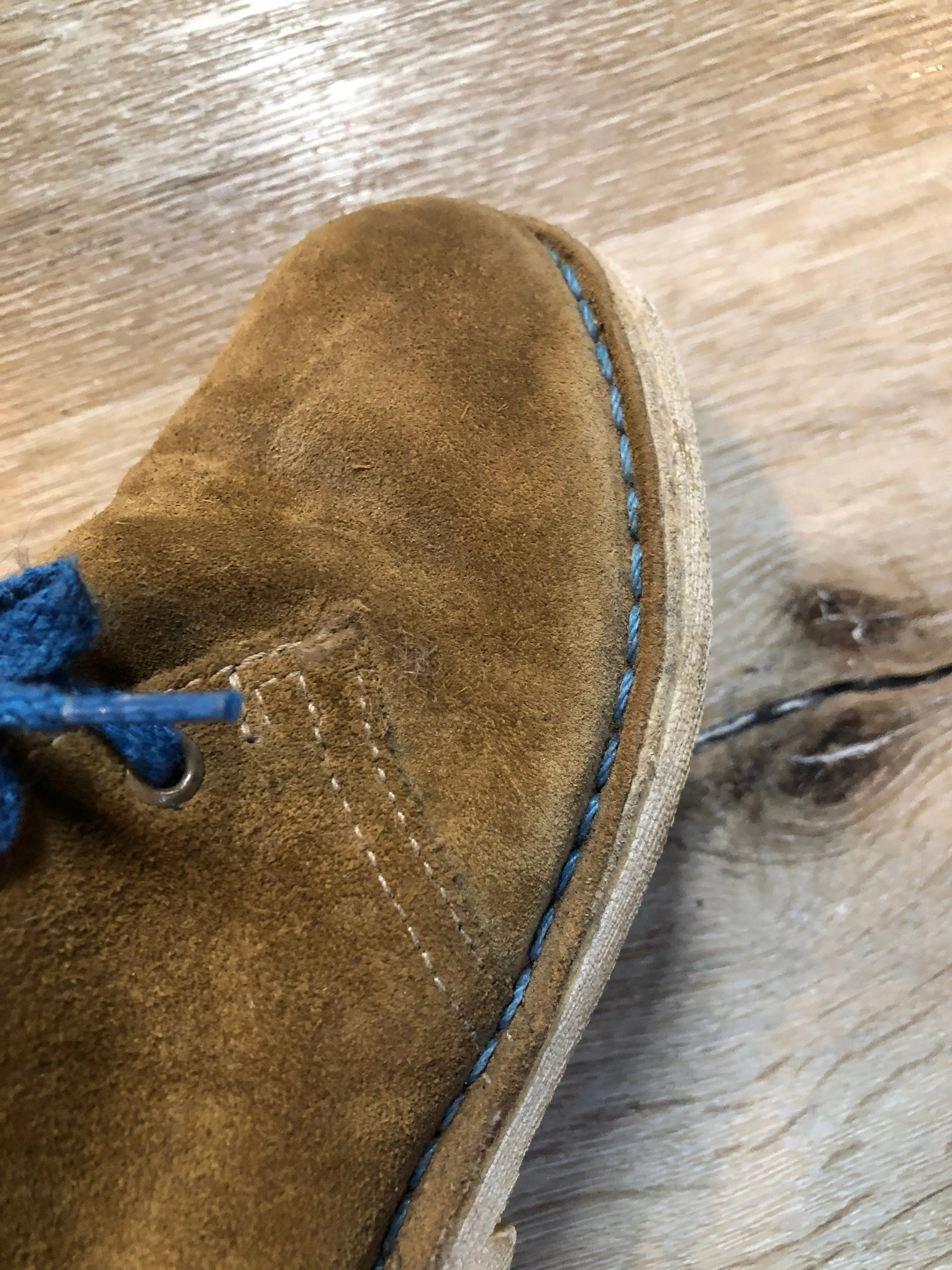 Clarks Tan Suede Desert Kids Boots, SOLD