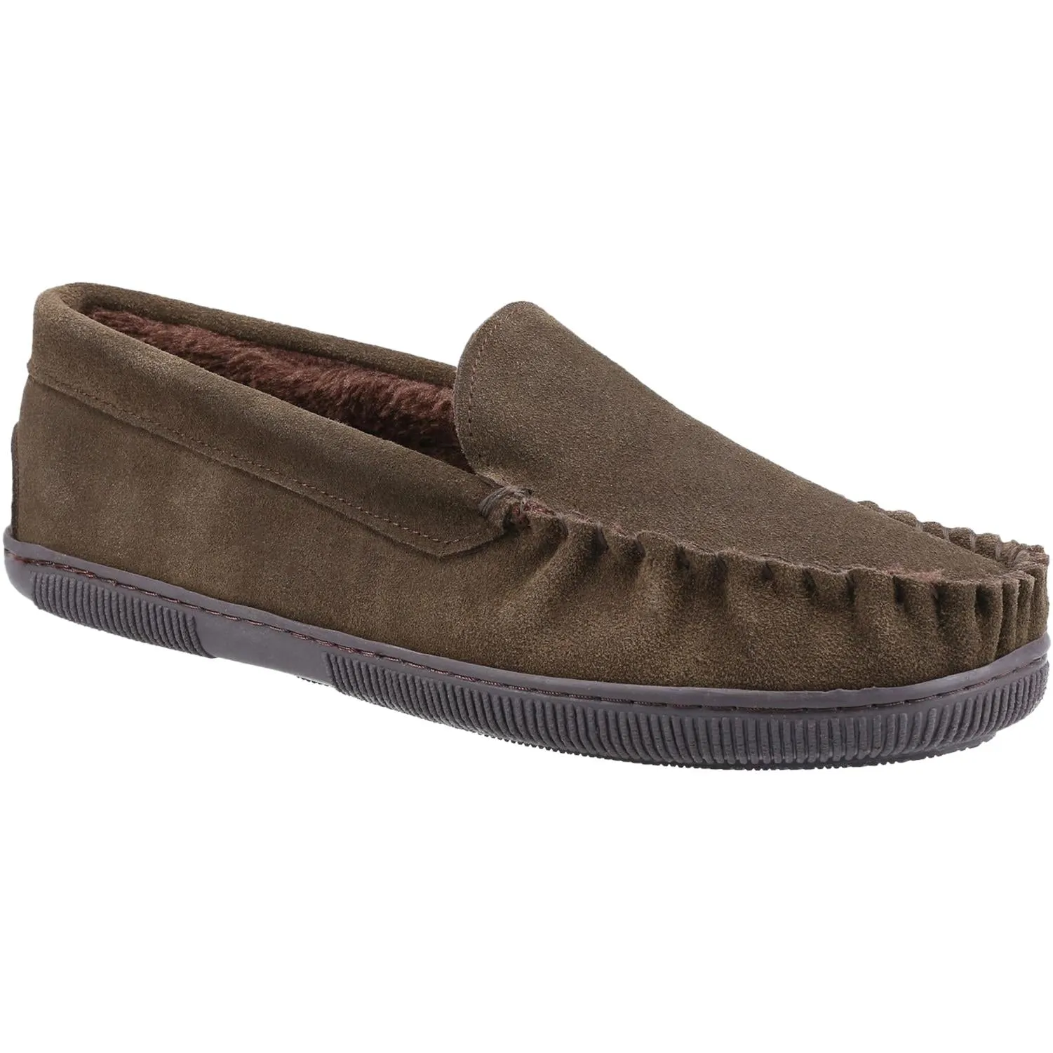 Cotswold Tresham Moccasin Slipper
