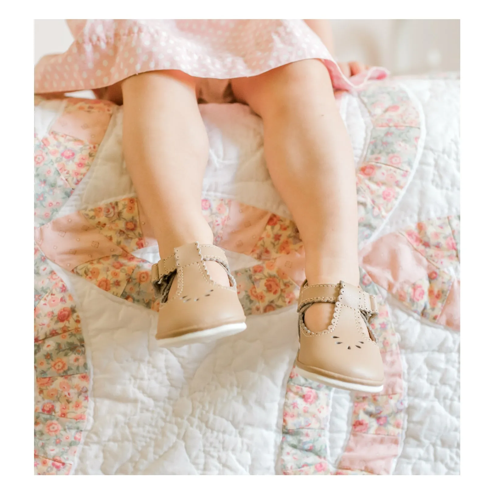 Dottie Scalloped T-Strap Mary Jane