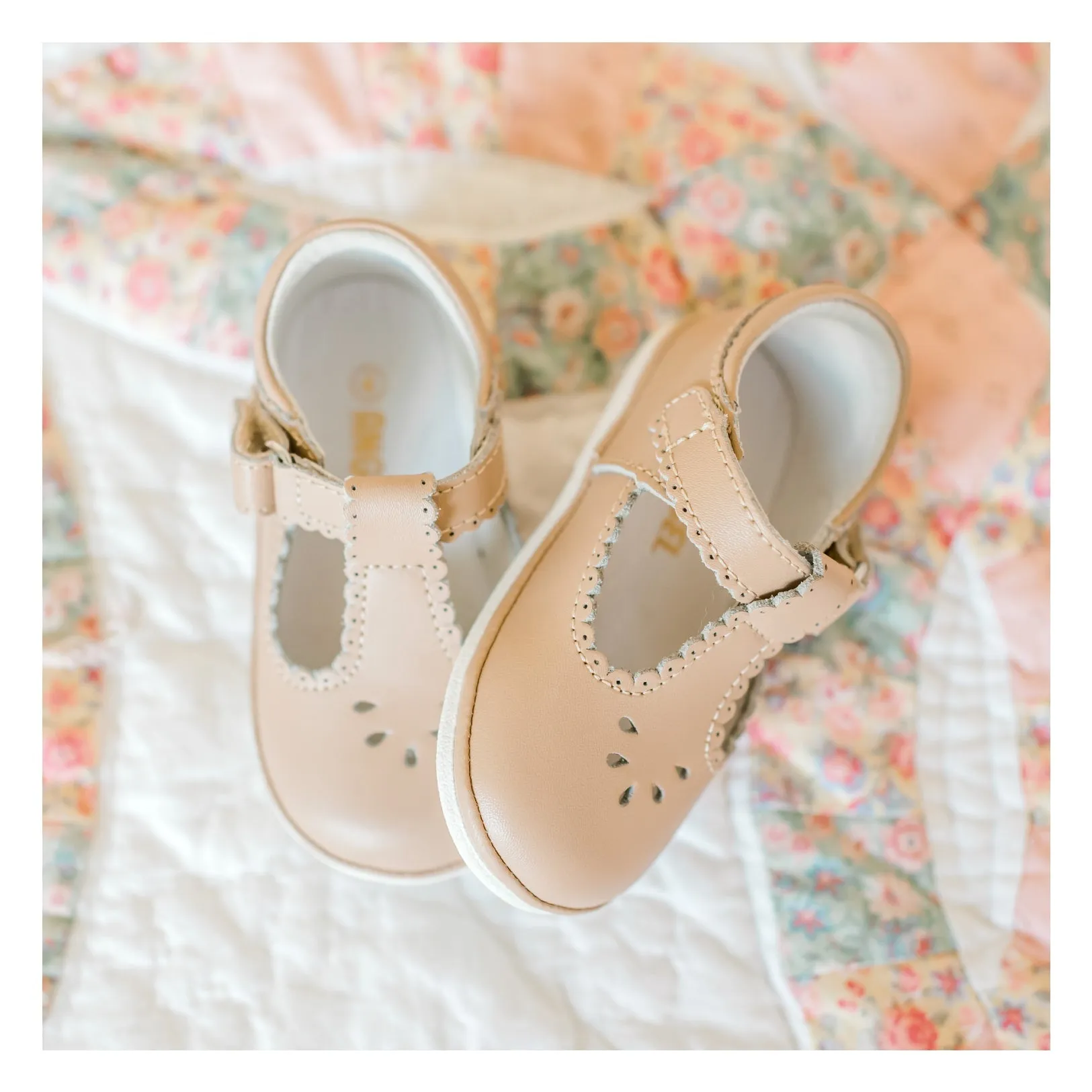 Dottie Scalloped T-Strap Mary Jane