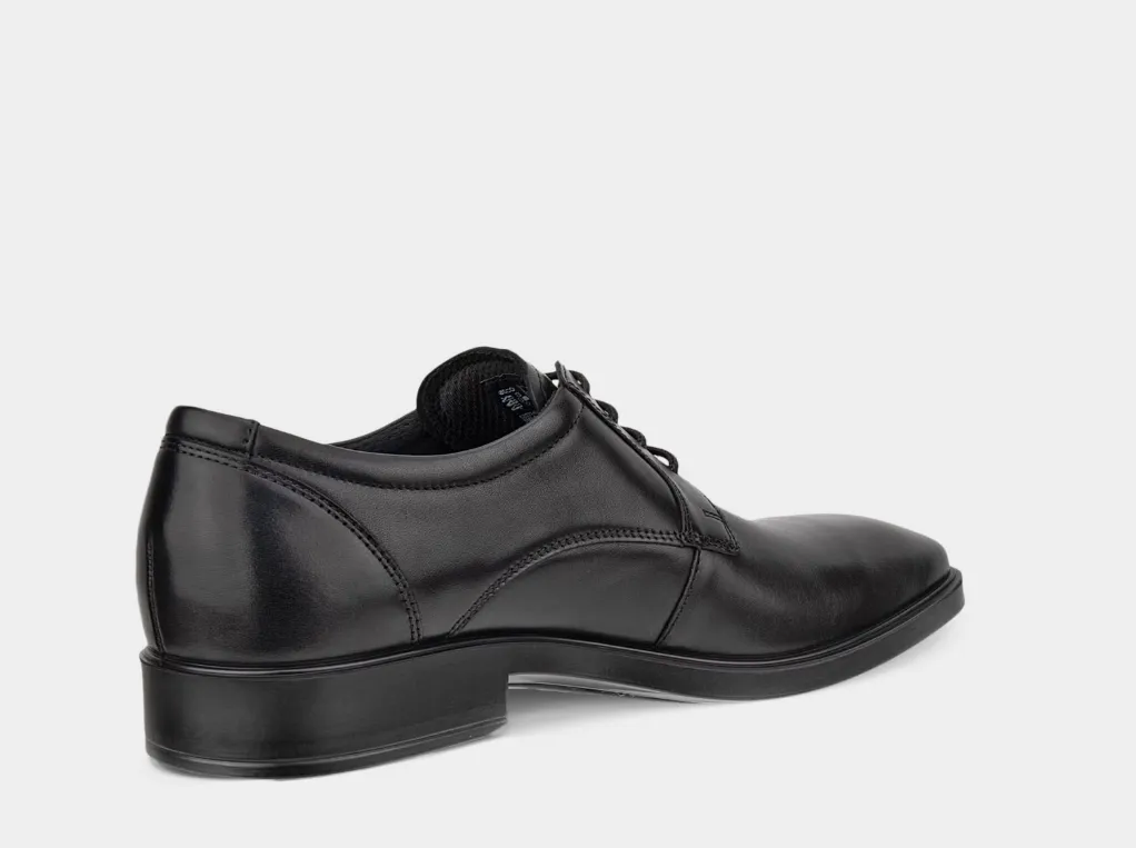 ECCO Men's Metropole Milan Plain Toe Dress Shoe Black