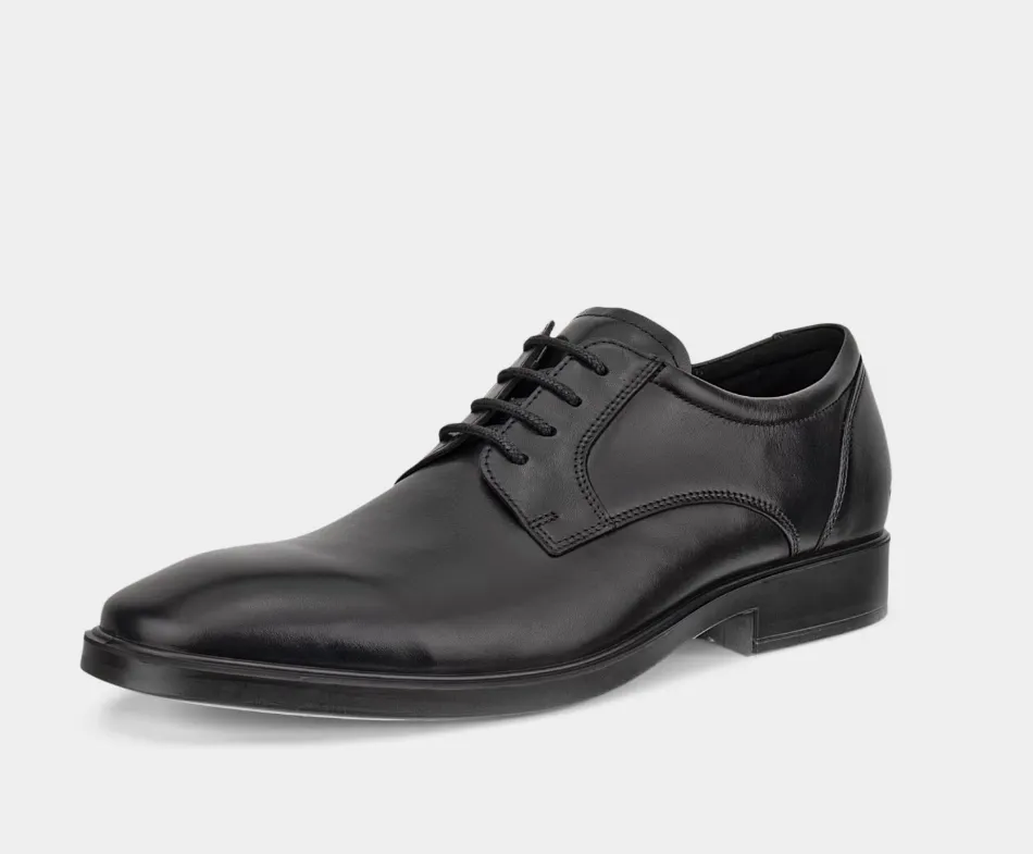 ECCO Men's Metropole Milan Plain Toe Dress Shoe Black