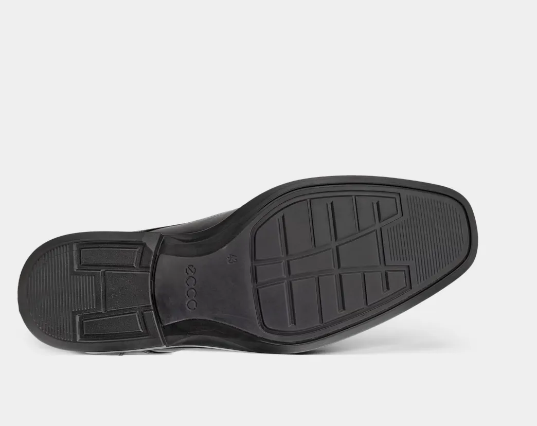 ECCO Men's Metropole Milan Plain Toe Dress Shoe Black