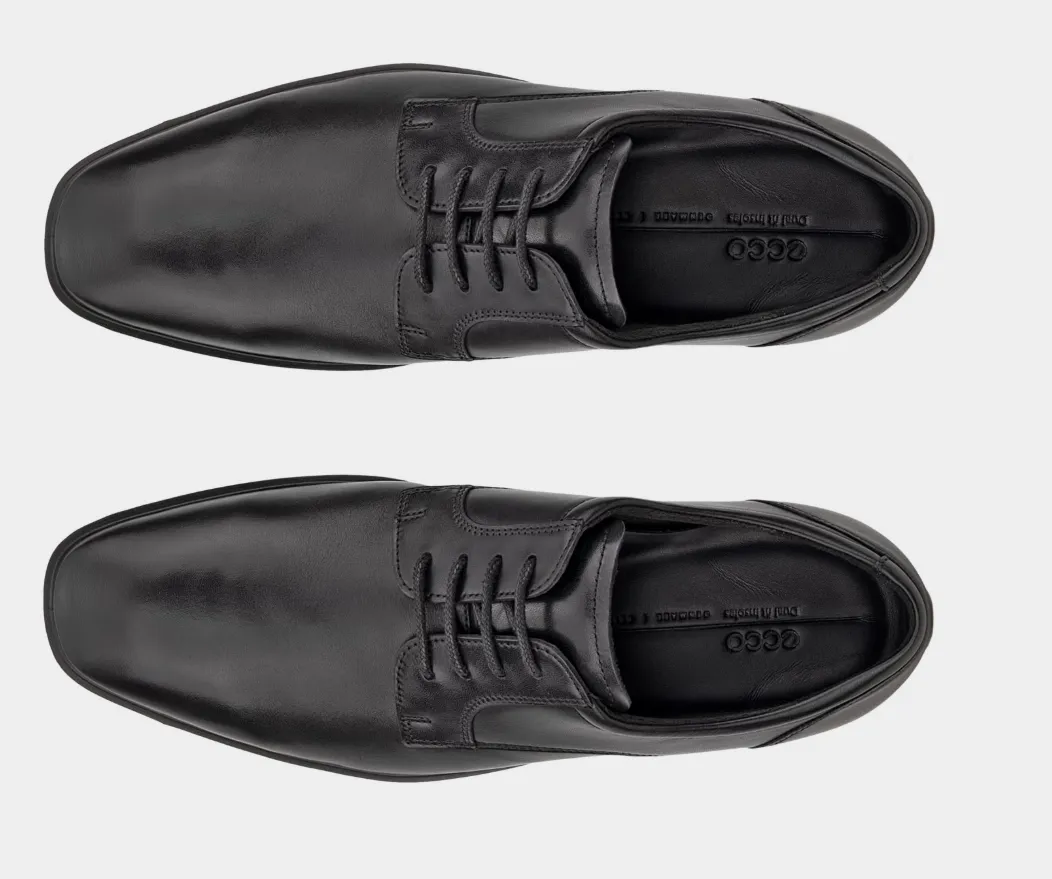 ECCO Men's Metropole Milan Plain Toe Dress Shoe Black