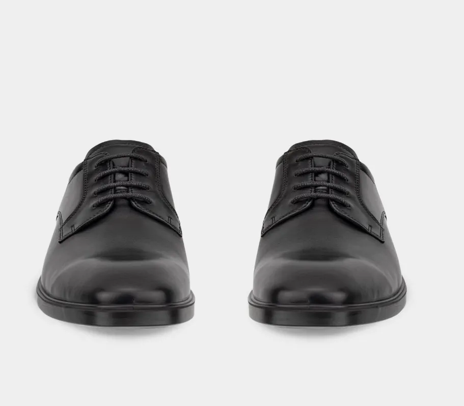 ECCO Men's Metropole Milan Plain Toe Dress Shoe Black