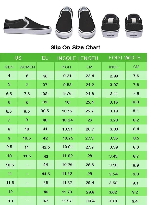 Geometry Lovers Slip-On Shoes