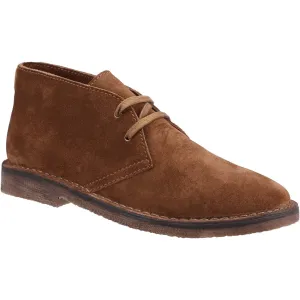 Hush Puppies Mens Samuel Suede Lace Up Boots