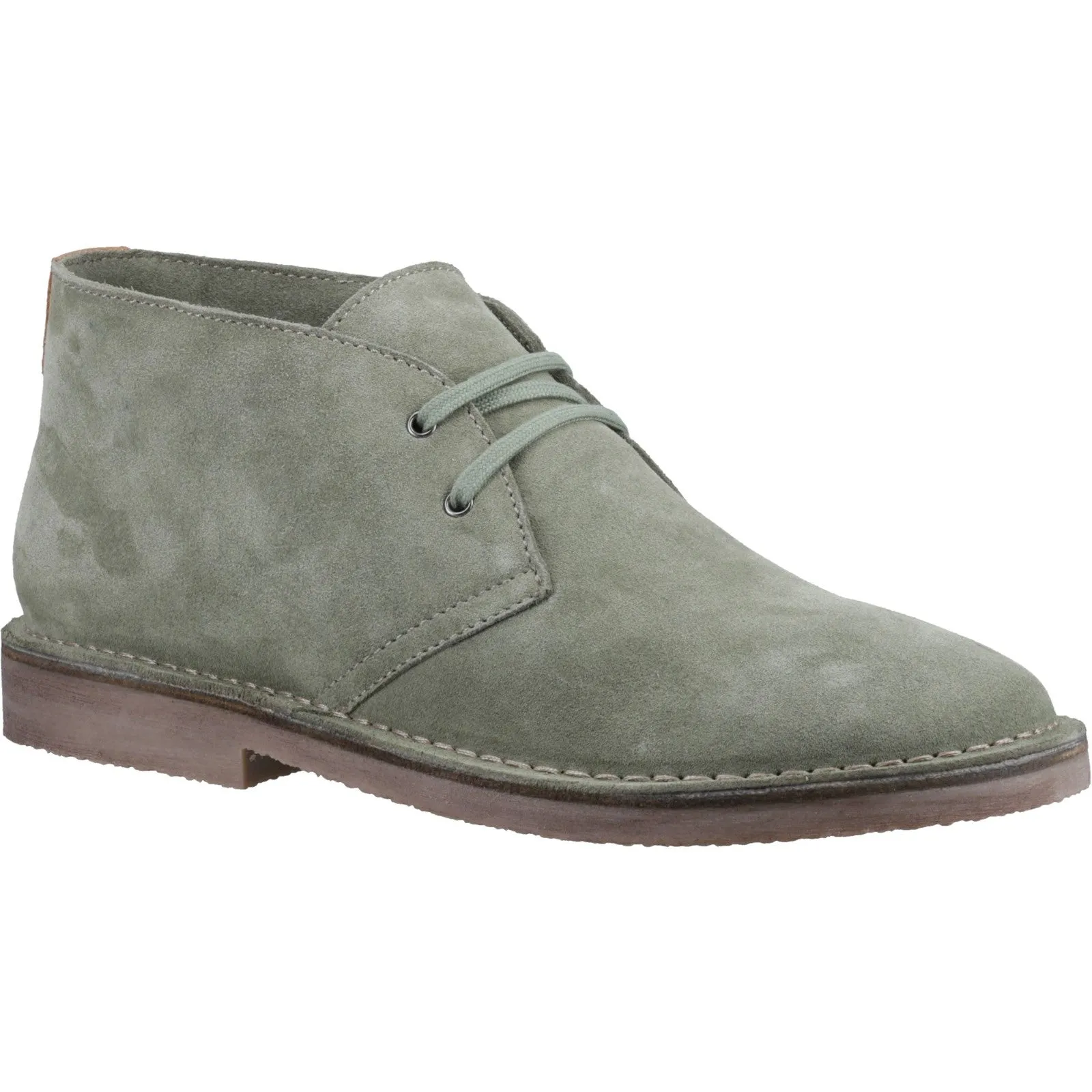 Hush Puppies Mens Samuel Suede Lace Up Boots