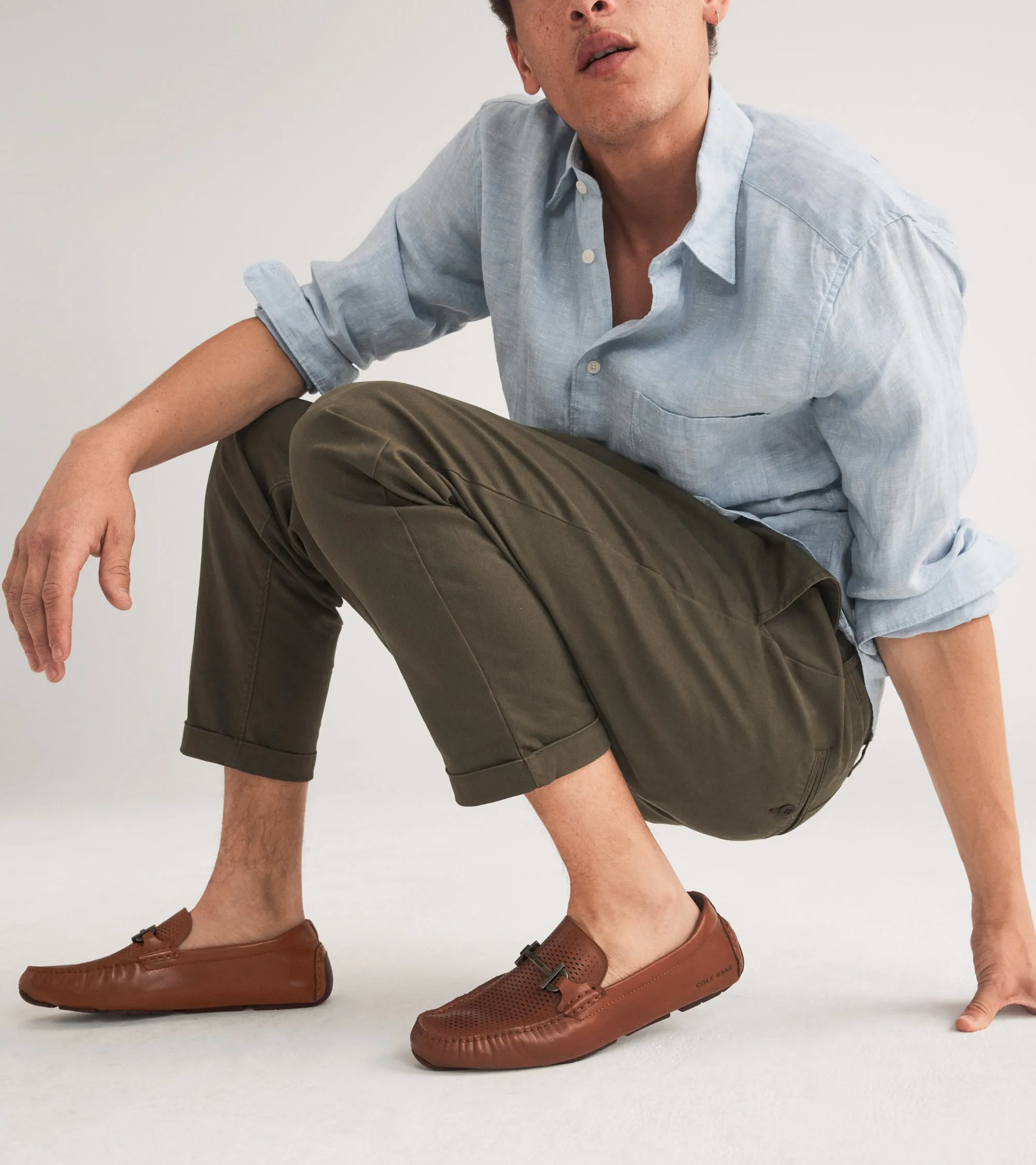 Men's Grand Laser Bit Driving Loafers
