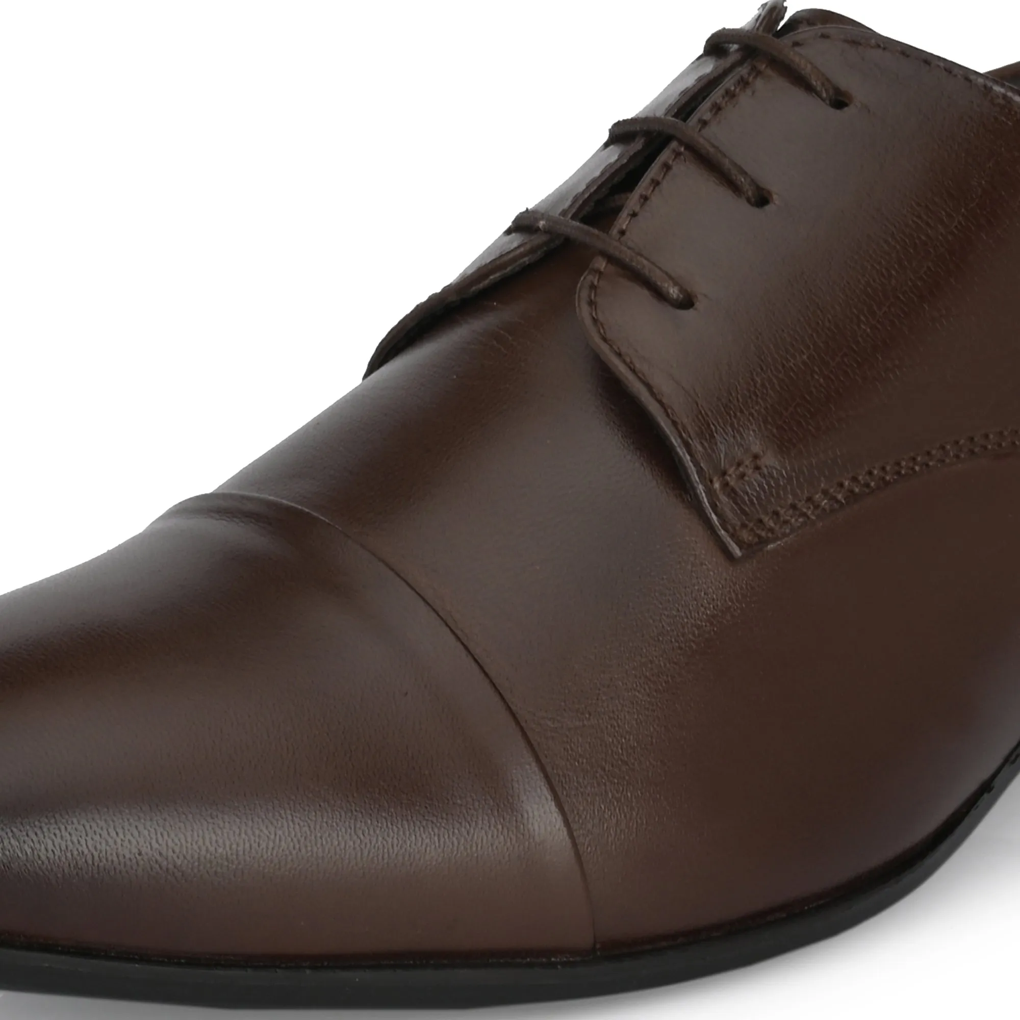 Pristine Full Grain Leather Slip Ons