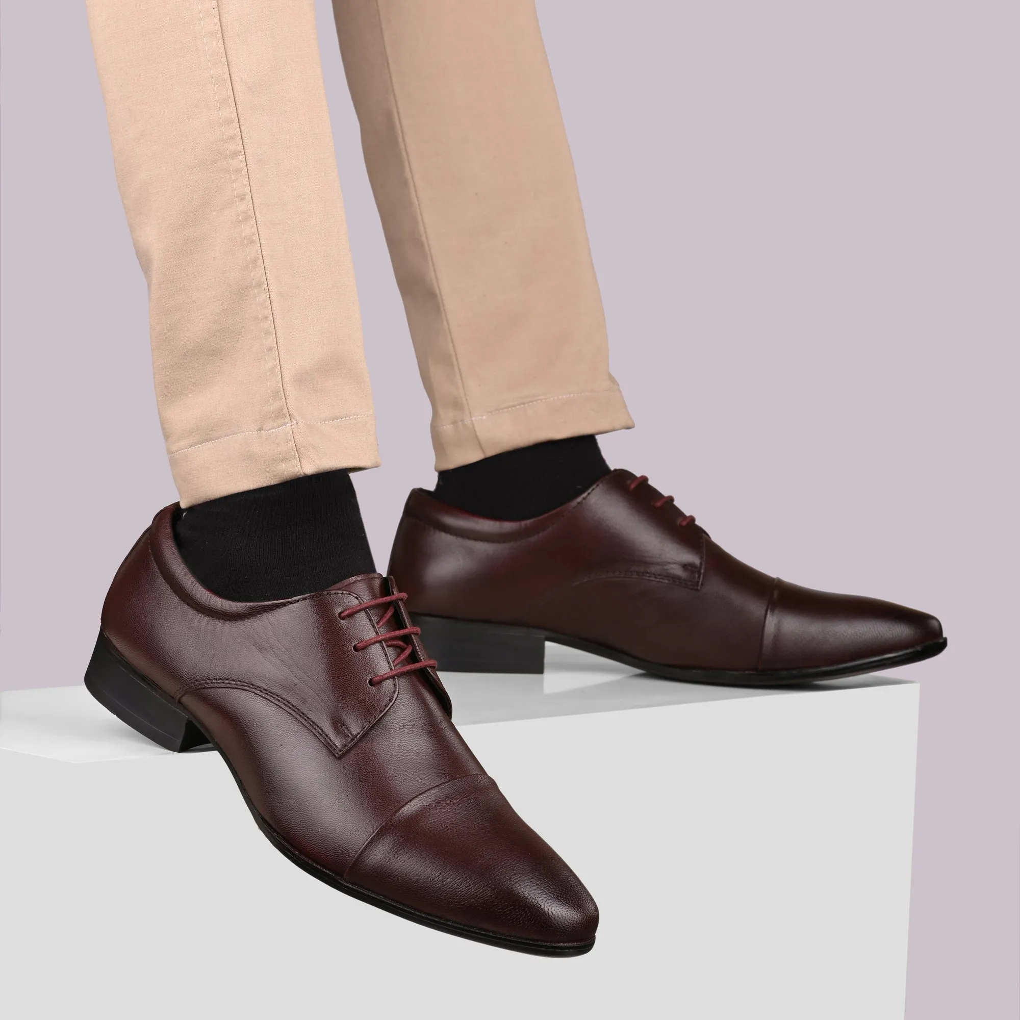 Pristine Full Grain Leather Slip Ons