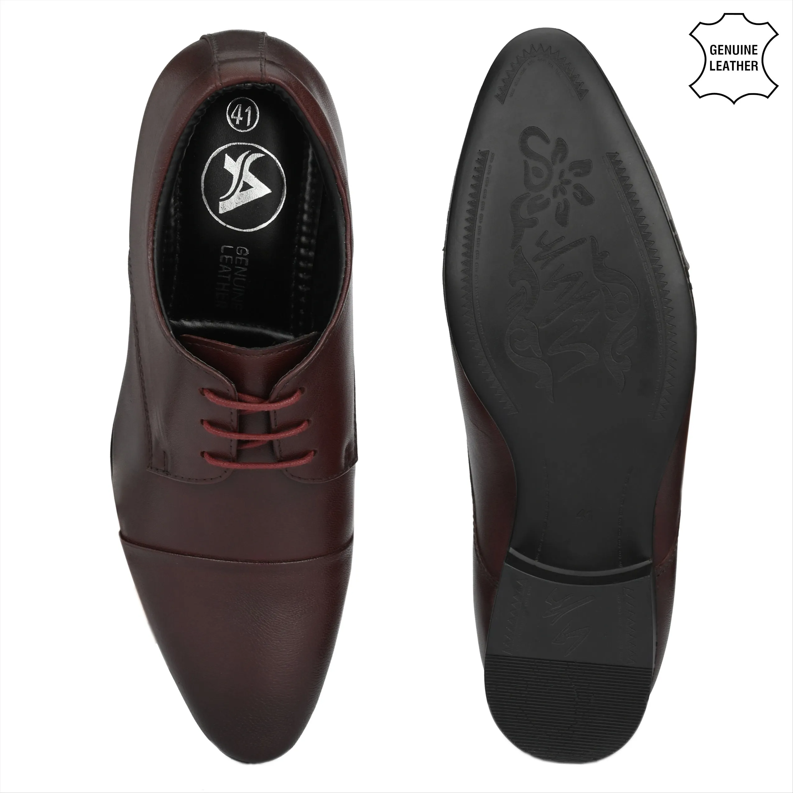 Pristine Full Grain Leather Slip Ons