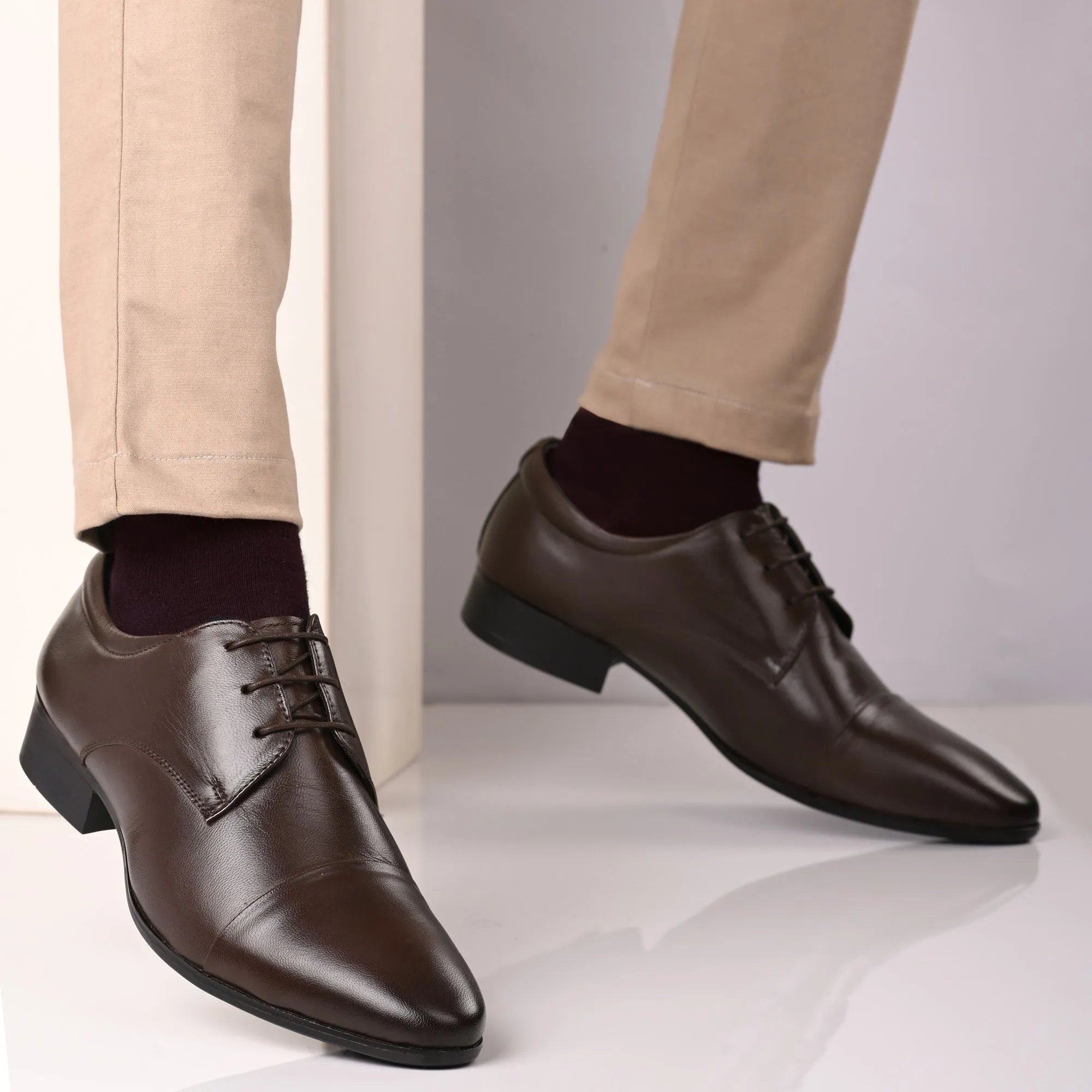 Pristine Full Grain Leather Slip Ons