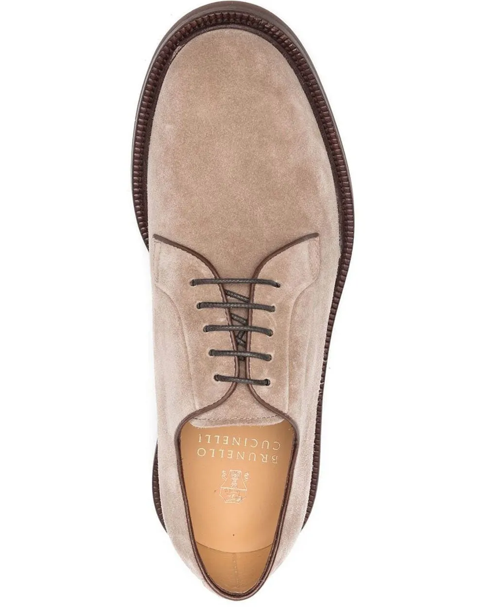 Suede Lace Up in Fango