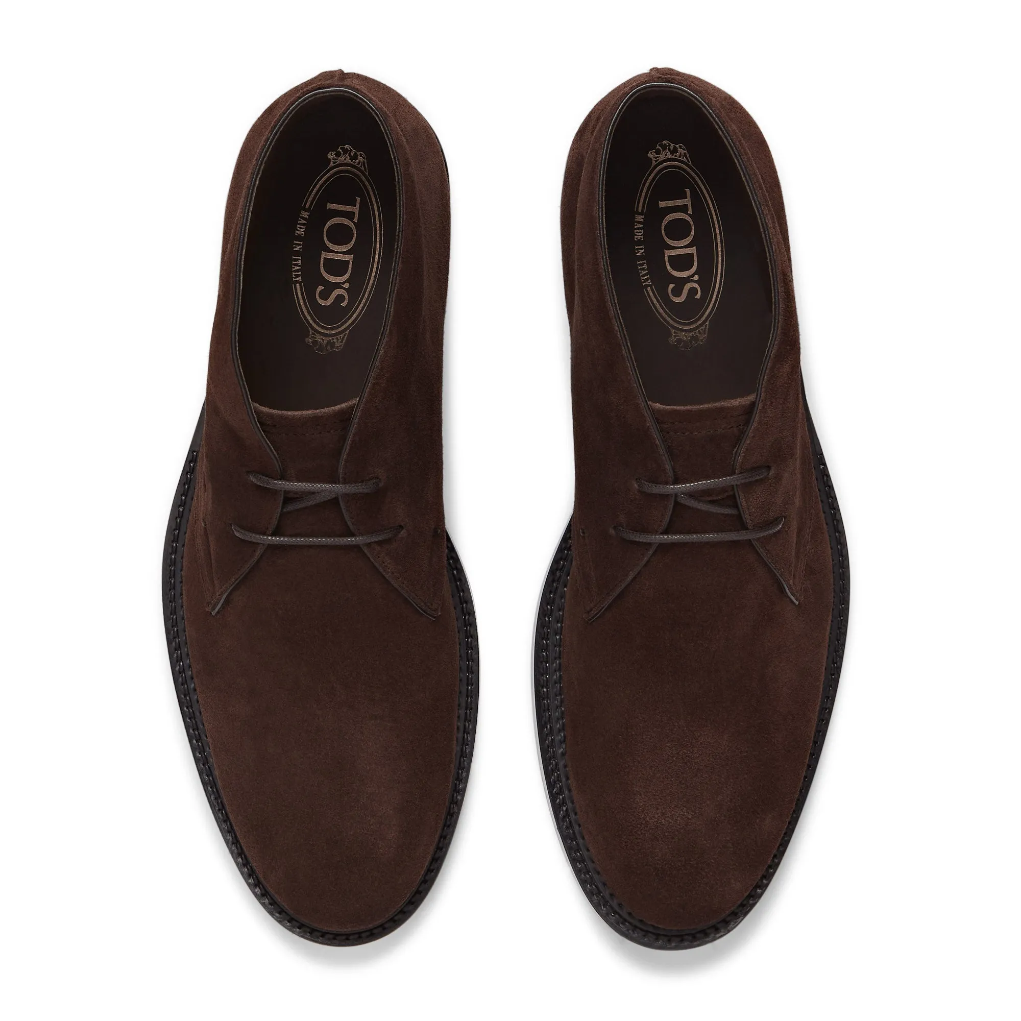 TOD's Suede Desert Boots (Brown)